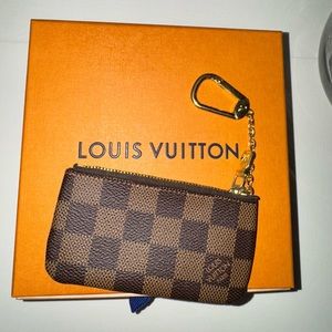 Louis Vuitton Key Pouch Damier Ebene